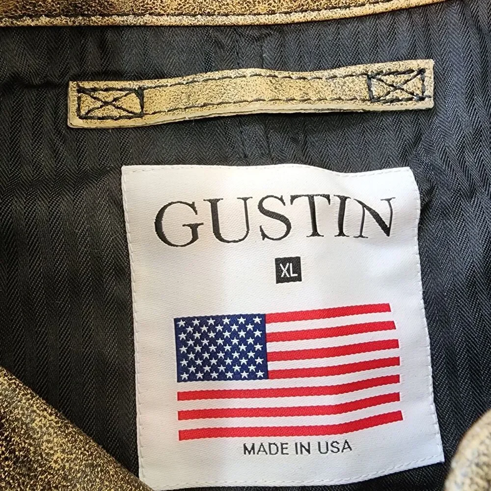 Gustin leather jacket
